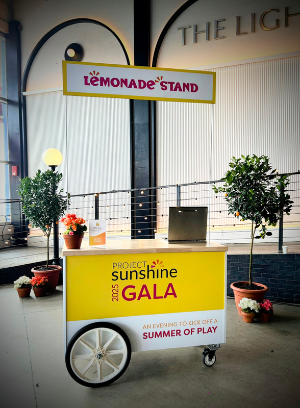 Branded Bar Cart Rental