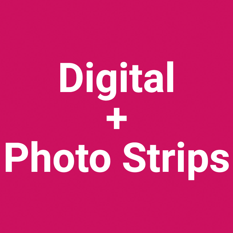 Digital + Photo Strip Prints (Indoors)