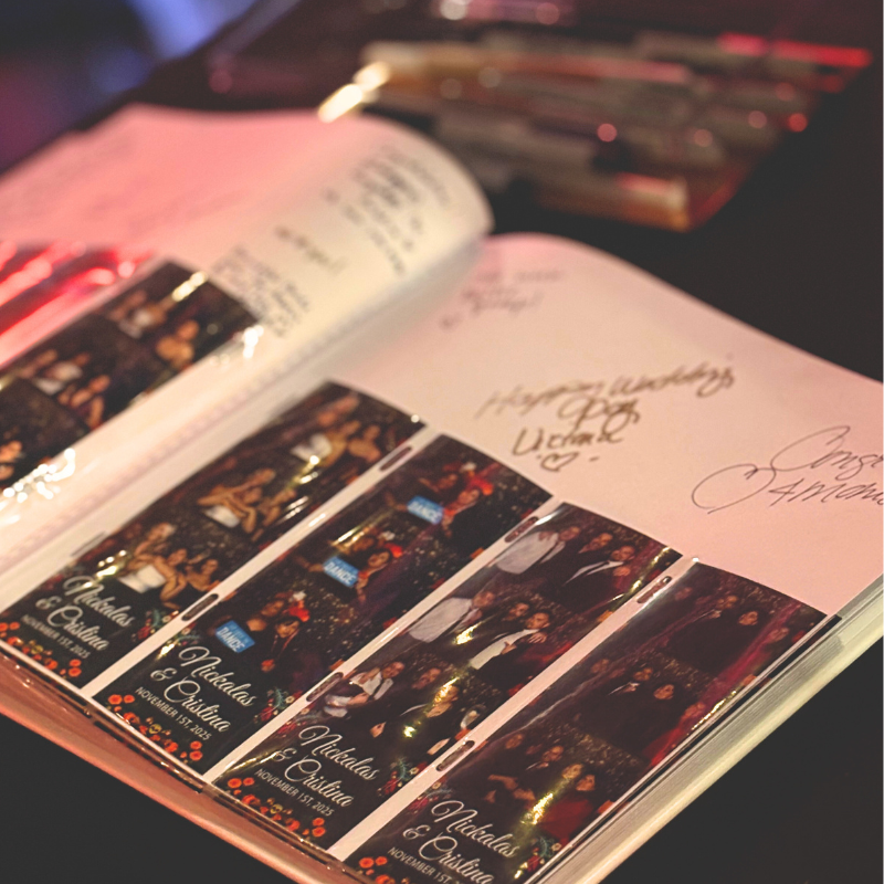 Wedding - Guest Photo Scrapbook Print Photo Booth