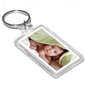 Acrylic  2 sided Key chains  1.75x2.75