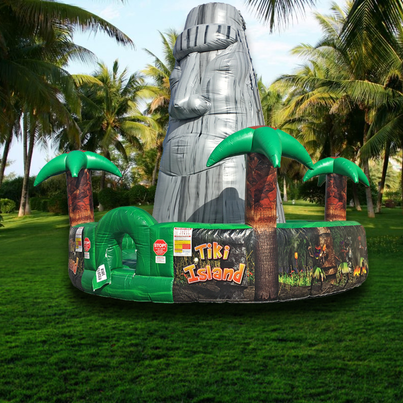 Tiki Island Inflatable Climbing Wall