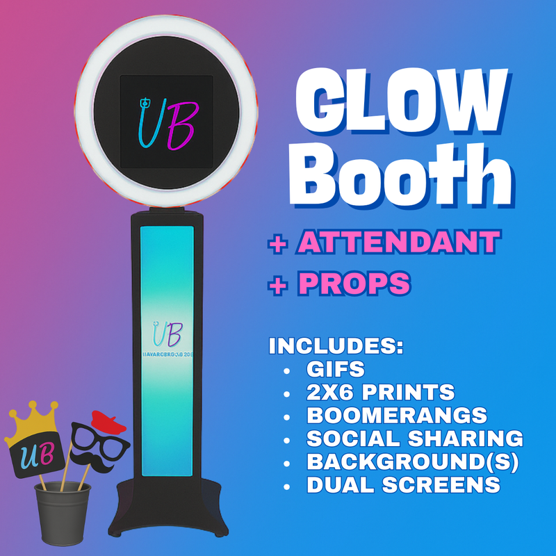 Glow Booth Package (+Attendant)