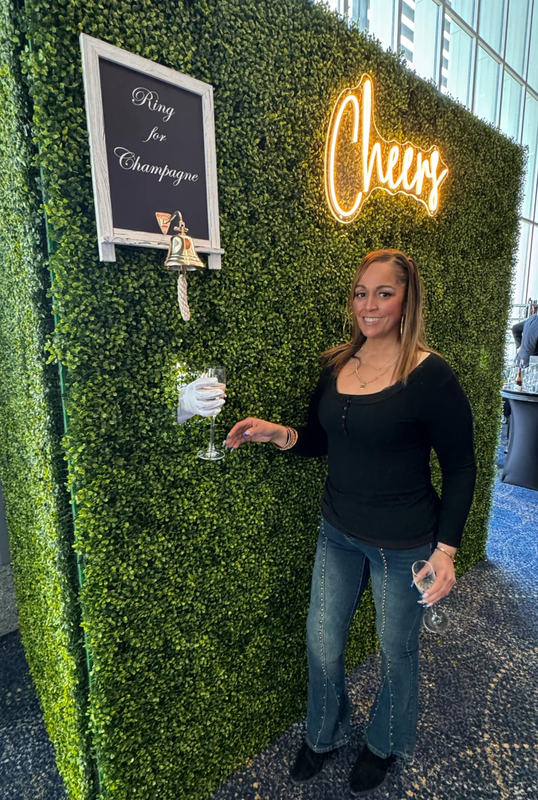 Champagne Wall