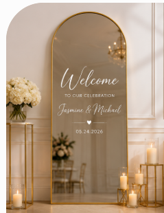 ✨ Classic Welcome Mirror