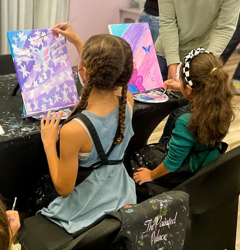 Kids Paint Party at The Painted Palace
