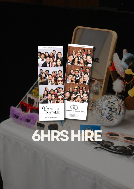 6HRS Classic Booth Hire | Photo Strip Size Prints