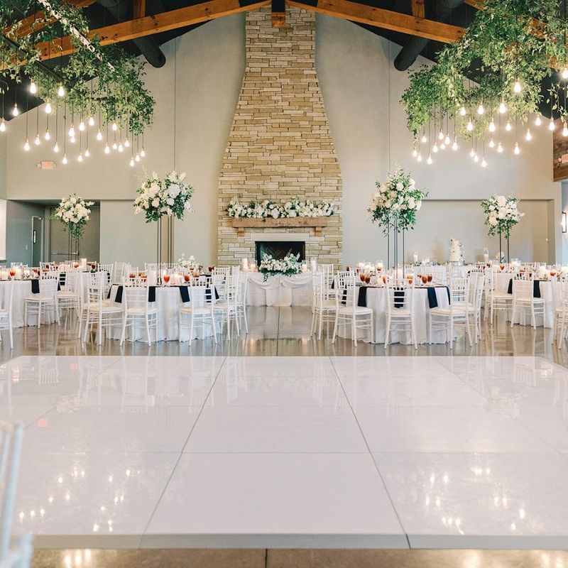 WHITE SLATE DANCE FLOOR