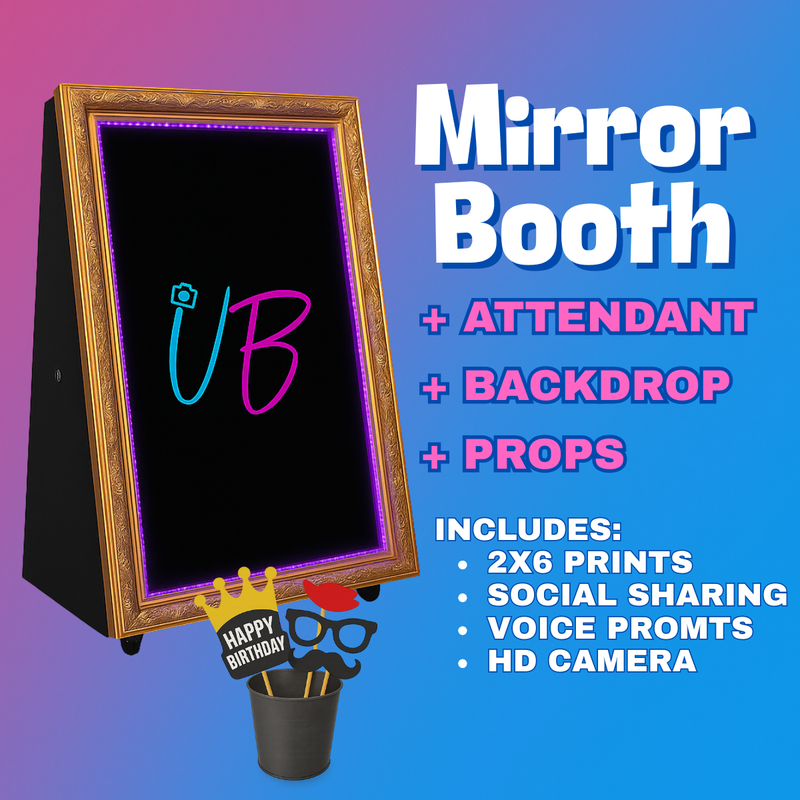 Mirror Booth Package (+Attendant)