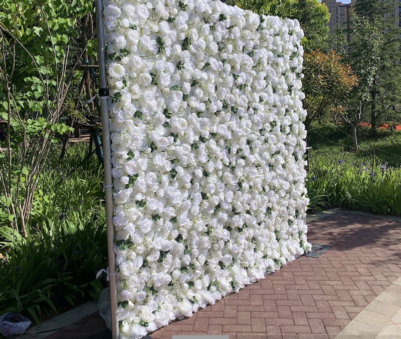 Flower or Hedge Wall Rental