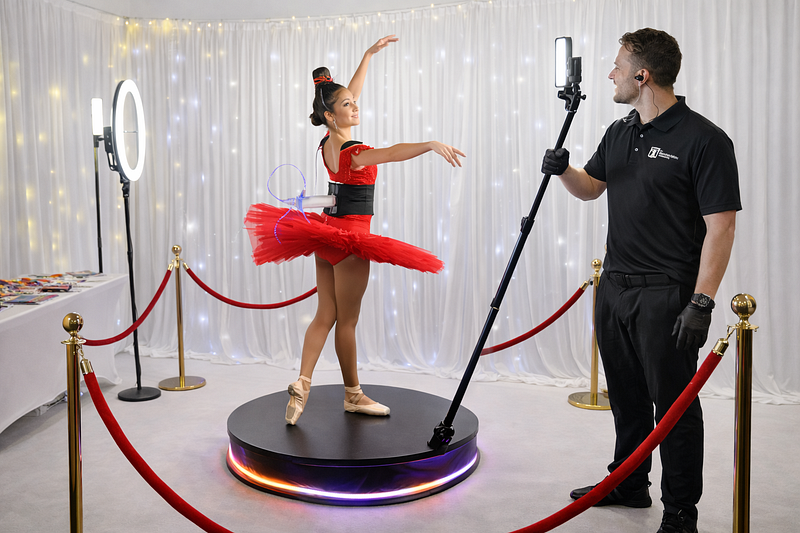 Attended 360° Booth– 5 Hours