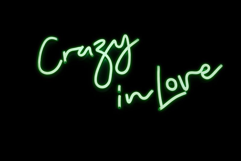 LED Neon Sign - "Crazy in Love"