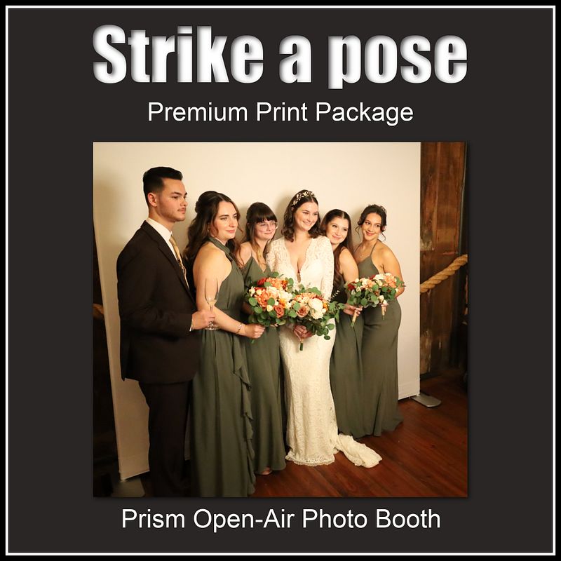 Strike a pose — Printing, Guestbook & Digital Sharing