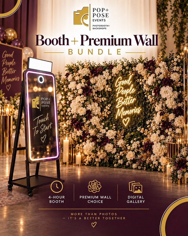 Booth + Premium Wall Bundle