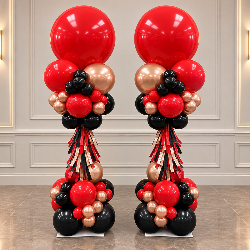 Crazy Balloon Columns