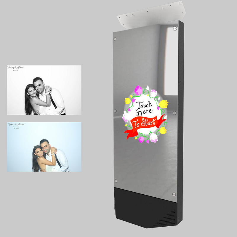GLAM - Mirror X Photo Booth - With Prints