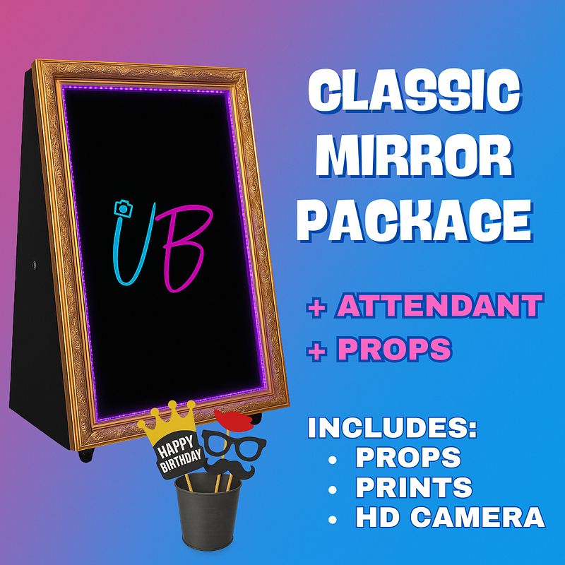 Classic Mirror Package (+Attendant)