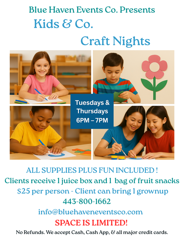 Kids & Company Craft Nights