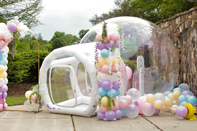Bubble Dome with Selfie Photobooth 