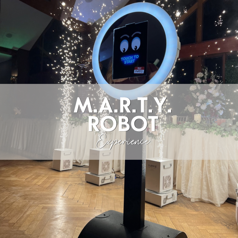 M.A.R.T.Y. Robot Booth Experience
