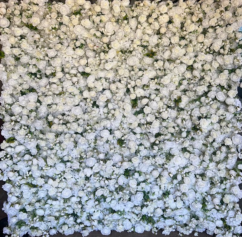 White Flower Wall 