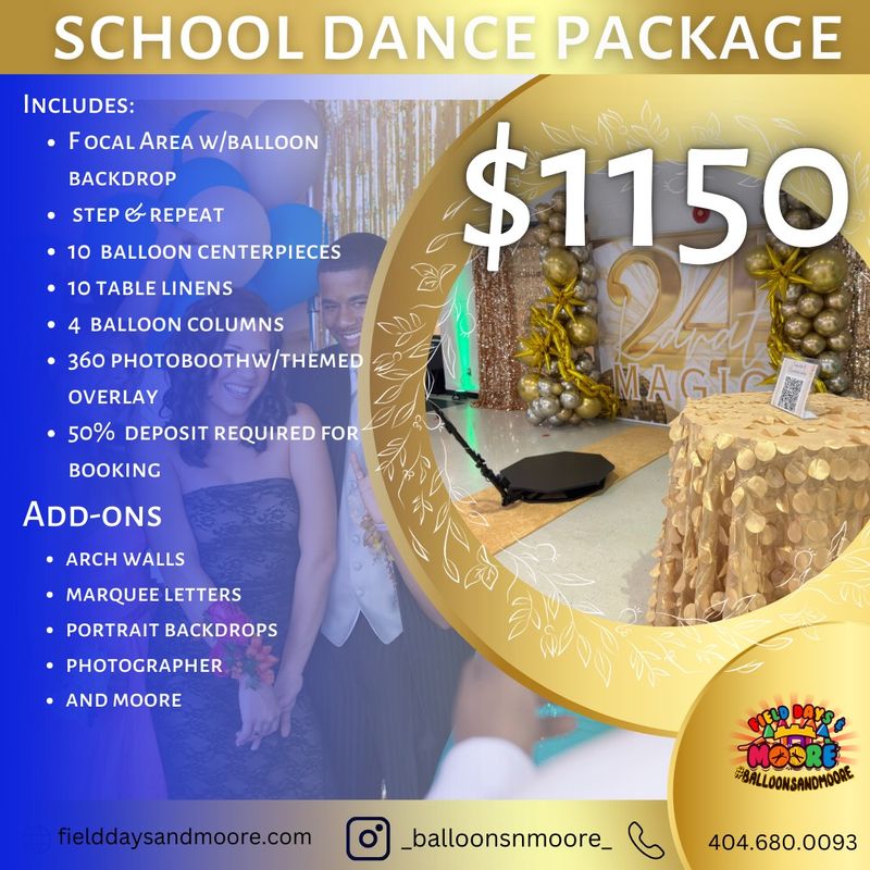 School Dance Gold Package