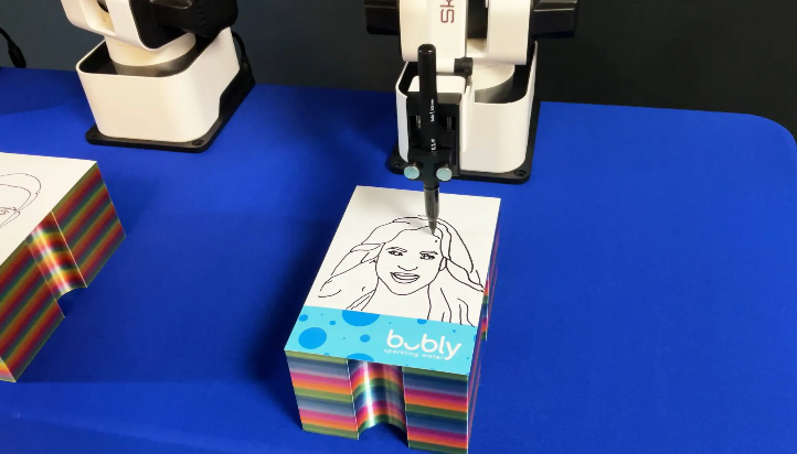 Lucky Robotic Sketchbots