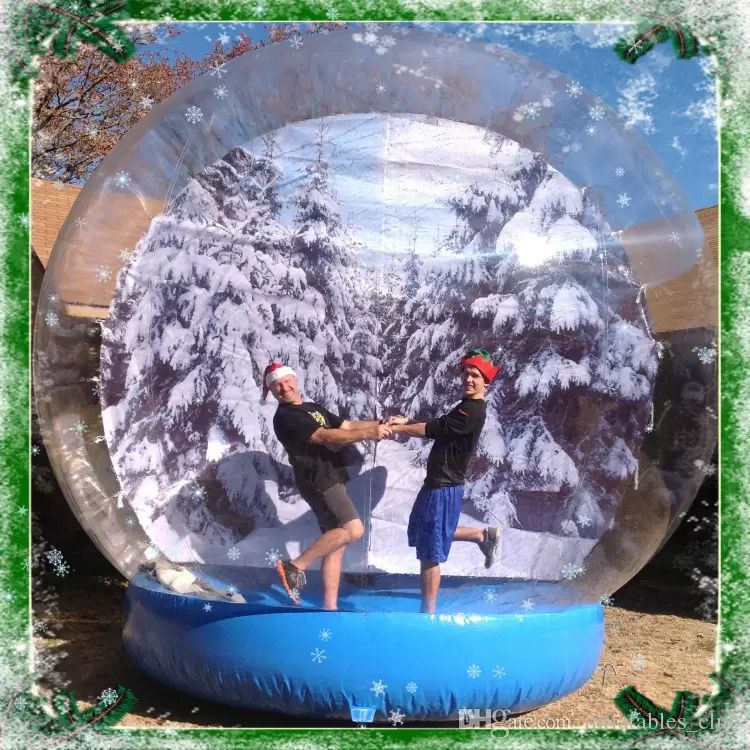 HUMAN SNOW GLOBE