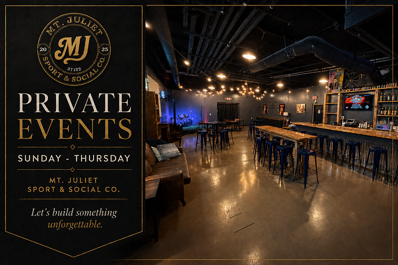 Events Sunday - Thursday