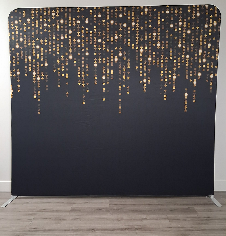 Golden Lights Backdrop 