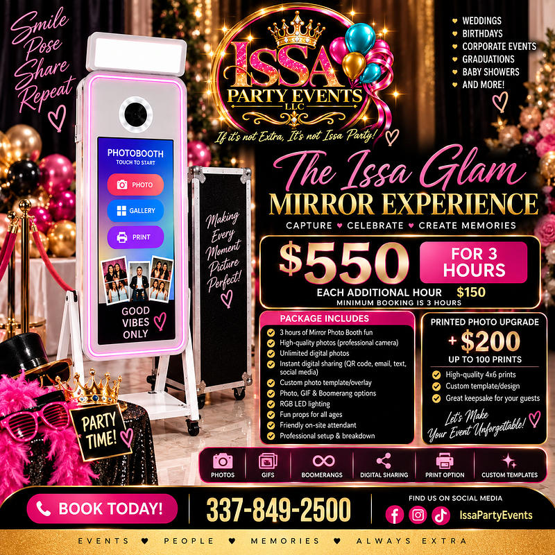 👑 The Issa Glam Mirror Experience