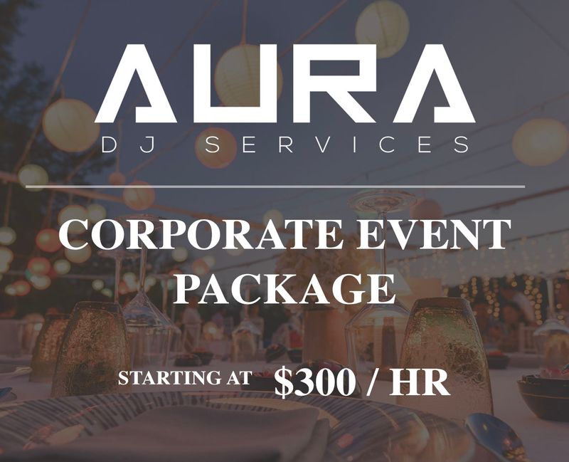 Corporate Event DJ Package