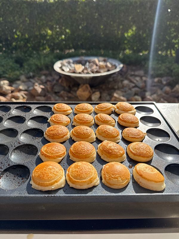 Mini Pancake Catering - Sweet Start Package 25 guests