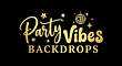 Party Vibes Backdrops Logo