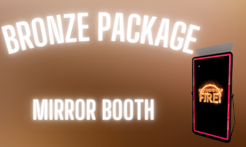 Bronze Package - Open Air Mirror Booth