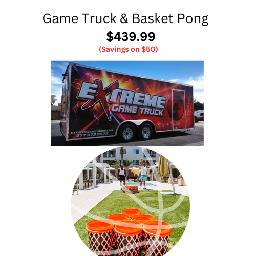 Game Truck + Basket Pong 