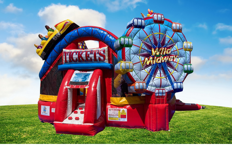 Midway Carnival Bounce & Slide