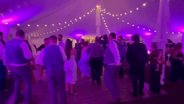 Our Staff MC + Ceremony, Cocktail, Dinner & Dance Music + PREMIUM Decor & Dance Lighting