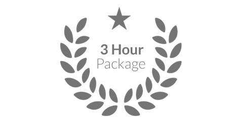 Special Events 3 Hour Package $600