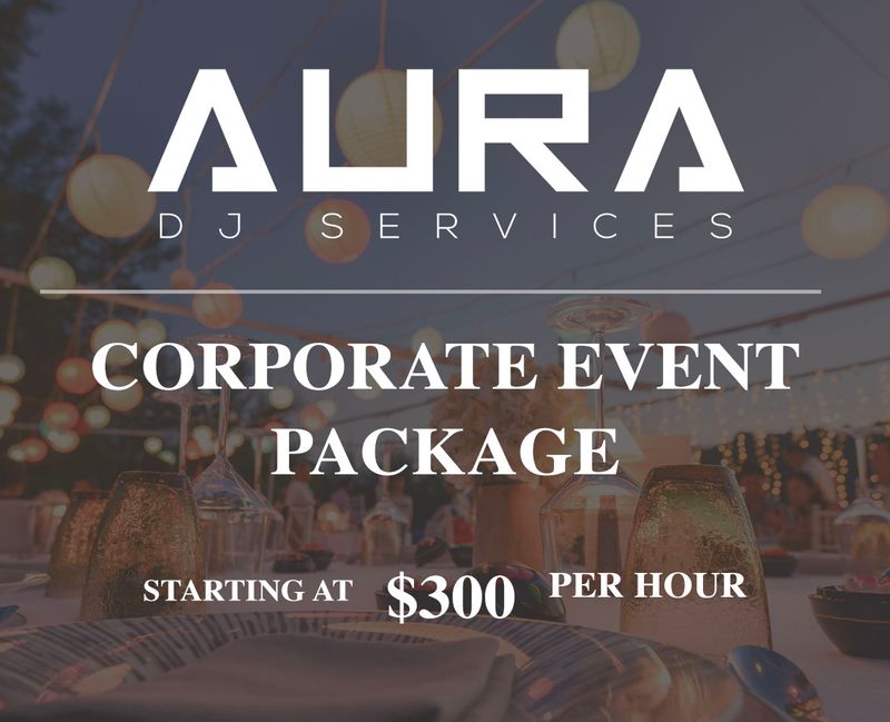 Corporate Event DJ Package