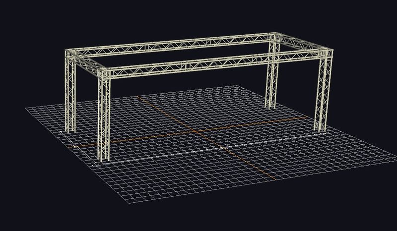 30FT X 10 FT TRUSS RENDER