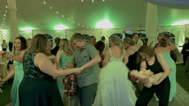Ceremony, Cocktail, Dinner & Dance Music + PREMIUM Decor Uplighting & Dance Lighting