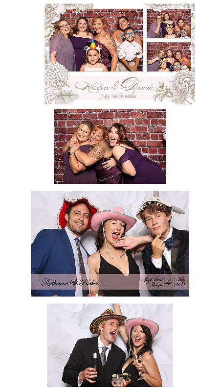 Wedding Package Open Photo Booth with 4x6 prints