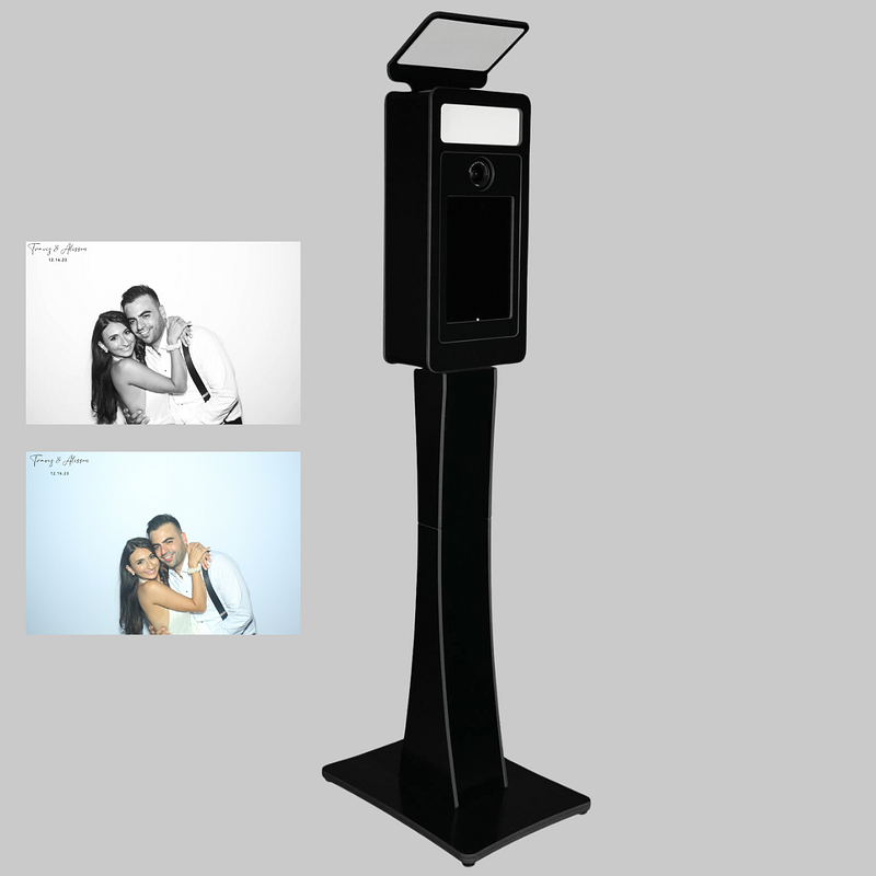 GLAM - Dark Curve Photo Booth - With Prints