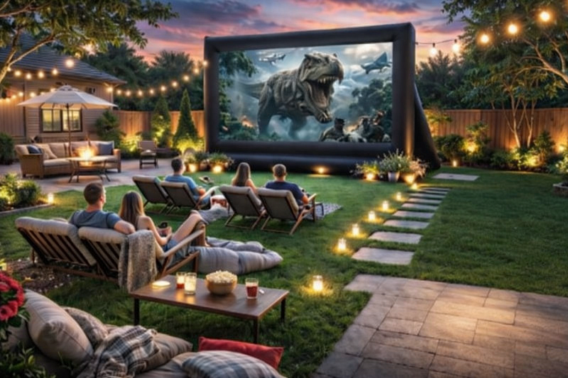 Backyard Movie Night