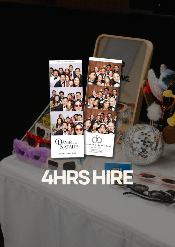 4HRS Classic Booth Hire | Photo Strip Size Prints