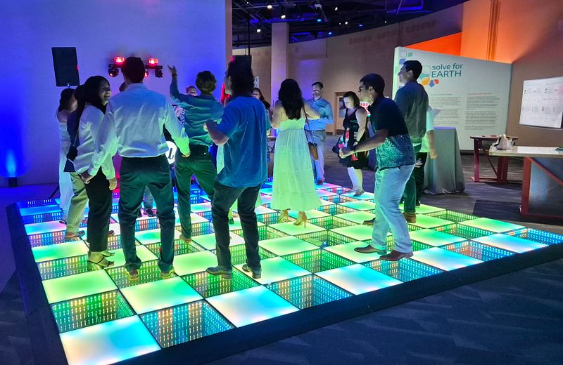 L.E.D Infinity Dance Floor