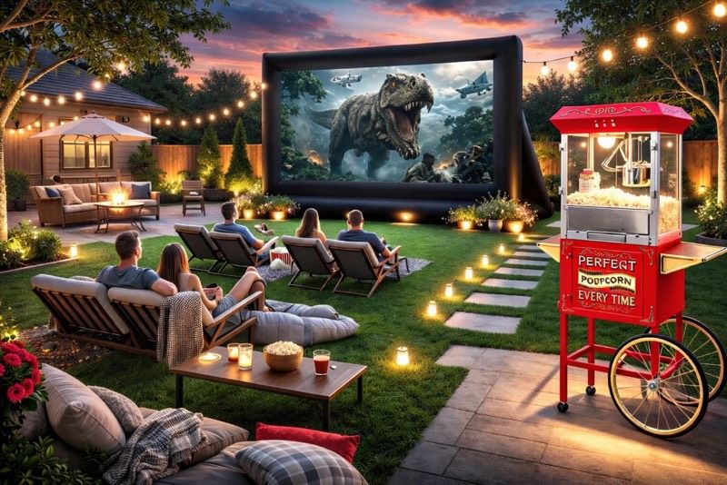 Backyard Movie Night