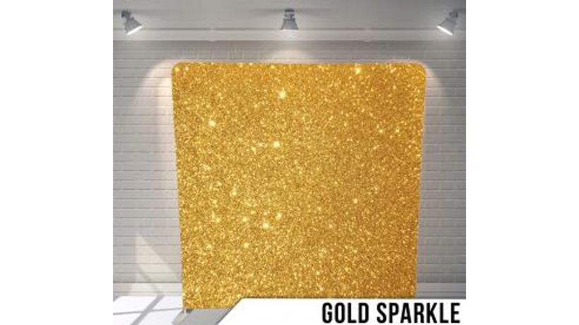 Gold Sparkle photo booth backdrop