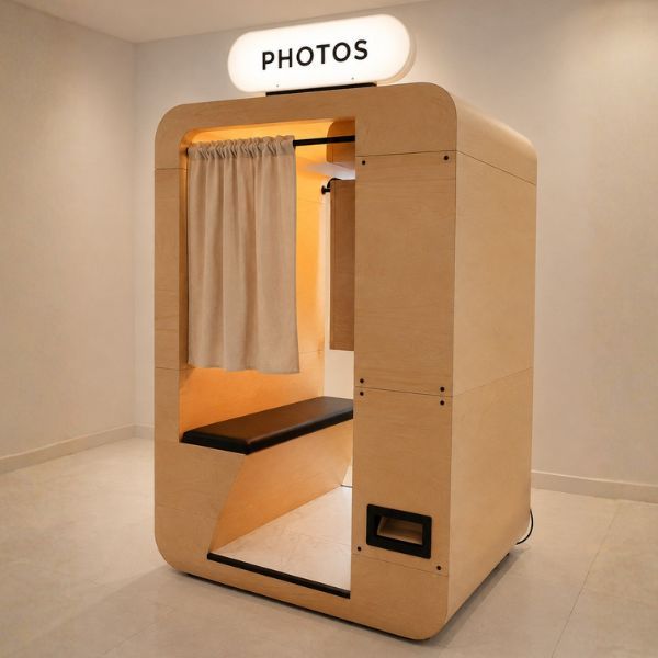 Vintage Enclosed Booth