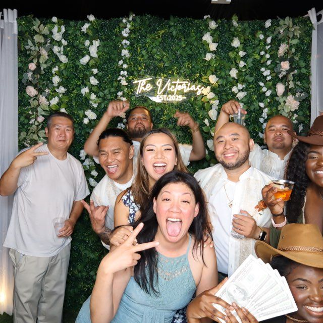 Wedding Gold Package includes Studio Quality DSLR Camera,  Attendant, and Printer